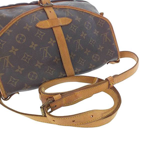 Louis Vuitton Monogram Saumur Shoulder Bag Brown - Picture 5 of 10